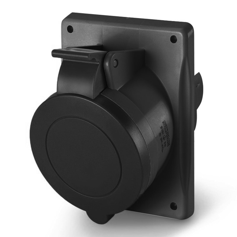 SCAME PARRE SPA - SCA413.3263F.K PRESA INCASSO 2P+T IP44 32A 6H 200-250V