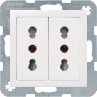 BERKER - BRK41391909 PRESE ITA + T 2P 10 A/16 A S1/B3/B7 BI