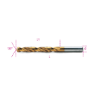BM SPA - BMM004140066 PUNTE RETTIFICATE HSS TITANIO 3,25