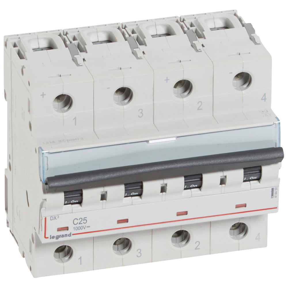 LEGRAND - LEG414450 DISJONCTEUR 2P B25 1000V DC