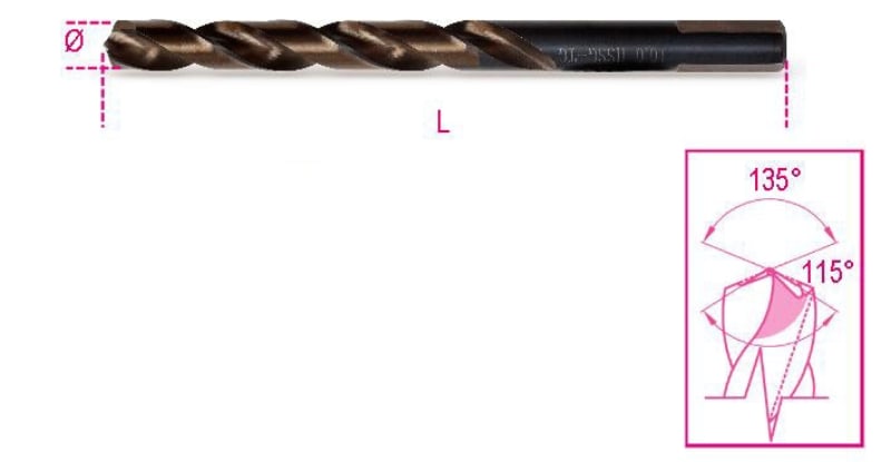 BM SPA - BMM004160075 PUNTE HSS DP CONO AFF/SPEC. 7,50