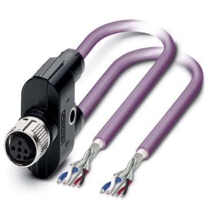 PHOENIX CONTACT - PHC1436123 SAC-5PY-F/2X 2,0-920 CAVO Y