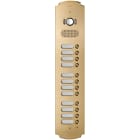 VIMAR SPA - VIW41632 PLACCA PATAVIUM 2F+ A/V 12 PULS. OTTONE