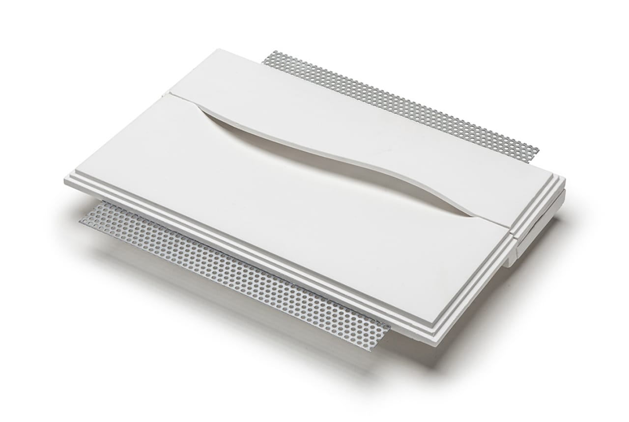 BELFIORE SRL - NVT4167-3004 Faretto segnapasso in CRISTALY con scanalatura allungata, elegante e lineare.