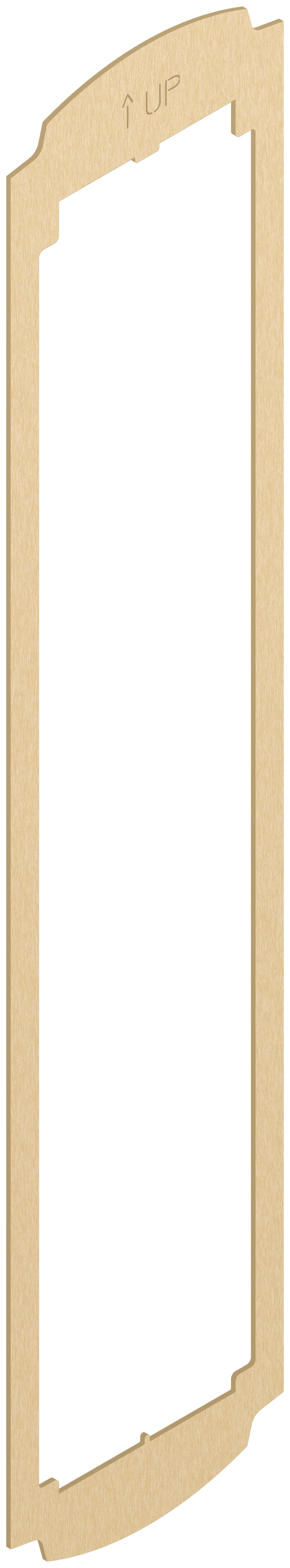 VIMAR SPA - VIW41684 ADATTATORE PER PLACCA FLAT 4M OTTONE