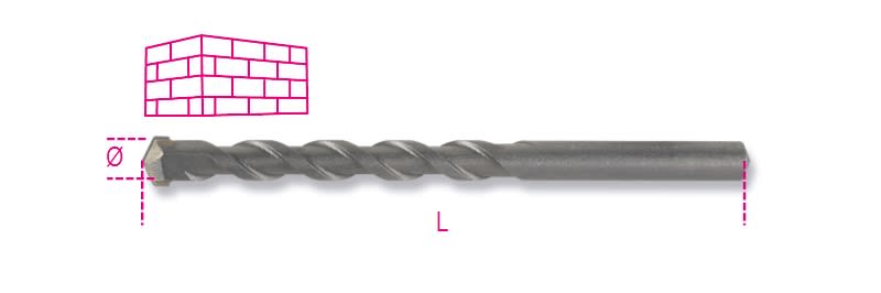 BM SPA - BMM004170007 PUNTE MURO RETT. CILINDR CORTE 6