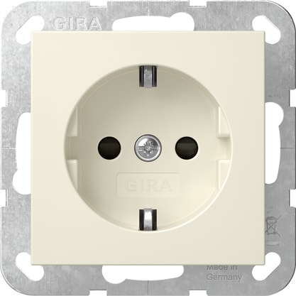 GIRA - GIR418301 SCHUKO SH MRV SYSTEM 55 BIANCO CREMA