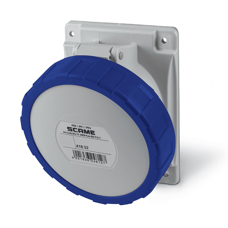 SCAME PARRE SPA - SCA418.3263 PRESA INCASSO 2P+T IP66/IP67 32A 6H