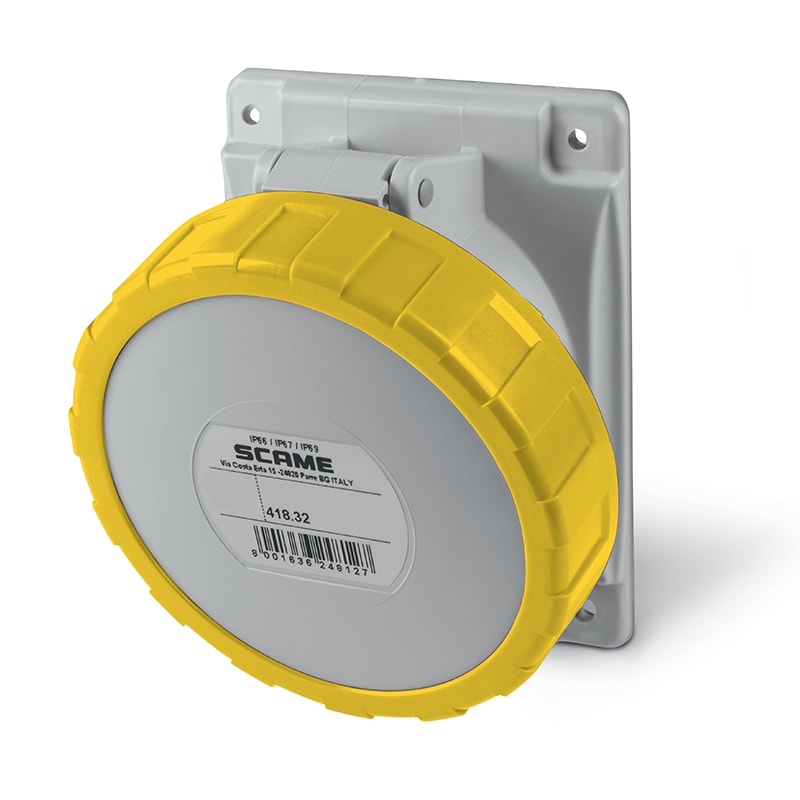 SCAME PARRE SPA - SCA418.3260F PRESA INCASSO 2P+T IP66/IP67 32A 4H