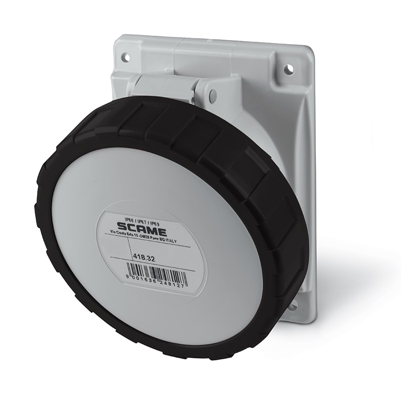 SCAME PARRE SPA - SCA418.32636 PRESA FISSA 2P+T IP66/IP67 32A 7H