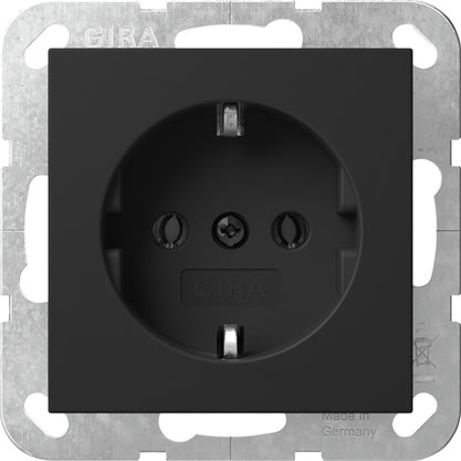 GIRA - GIR4188005 PRESA SCHUKO SYSTEM 55 NERO O