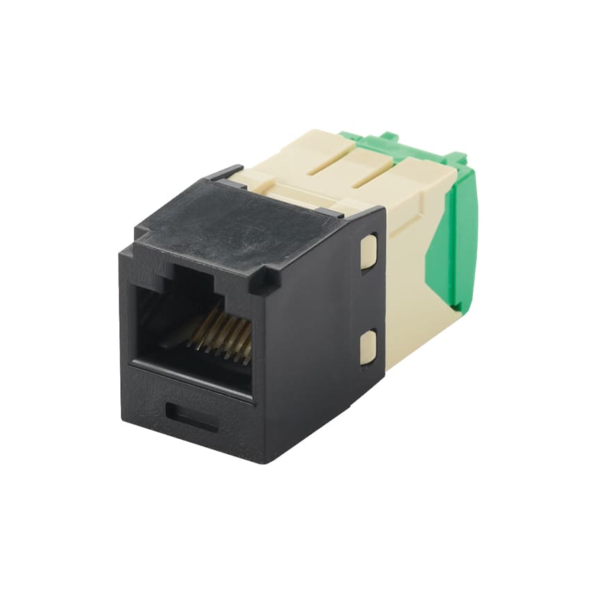 PANDUIT - PANCJT688TGBL THE MINI-COM CAT 6 UTP RJ45 28 AWG TG JA