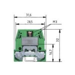 WIELAND ELECTRIC SRL - WIE55.504.9153.0 EARTH TERMINALWKM 4 SL / 15 /V0