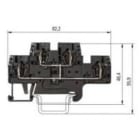 WIELAND ELECTRIC SRL - WIE56.703.6955.1 DOUBL DECK TERM.WKFN 2,5 E/VB/35