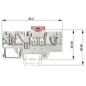 WIELAND ELECTRIC SRL - WIE56.704.4155.0 MORS. X FUSIBILE WKFN 4 FSI