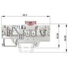 WIELAND ELECTRIC SRL - WIE56.704.4155.0 MORS. X FUSIBILE WKFN 4 FSI