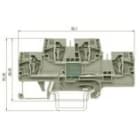 WIELAND ELECTRIC SRL - WIE56.704.7055.0 DOUBL DECK TERM.WKFN 4 E/35