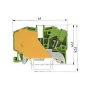 WIELAND ELECTRIC SRL - WIE56.706.9053.0 EARTH TERMINALWKF 6 SL/35