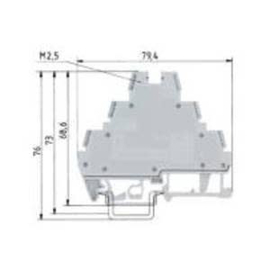 WIELAND ELECTRIC SRL - WIE57.503.9055.0 INITIATOR TERM. WWK 2,5-3 D/U-PGN    /V0