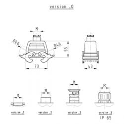 WIELAND ELECTRIC SRL - WIE70.372.1035.1 HOODBAS GOT GK 10 M20 50 A1