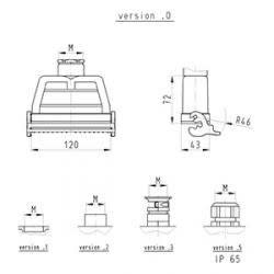 WIELAND ELECTRIC SRL - WIE71.372.2435.1 HOODBAS GOT GL 24 M25 50 A1