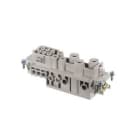 WIELAND ELECTRIC SRL - WIE72.203.1253.0 INSERTO FEMMINA POW BUS 3/3/6 HEA CA AG