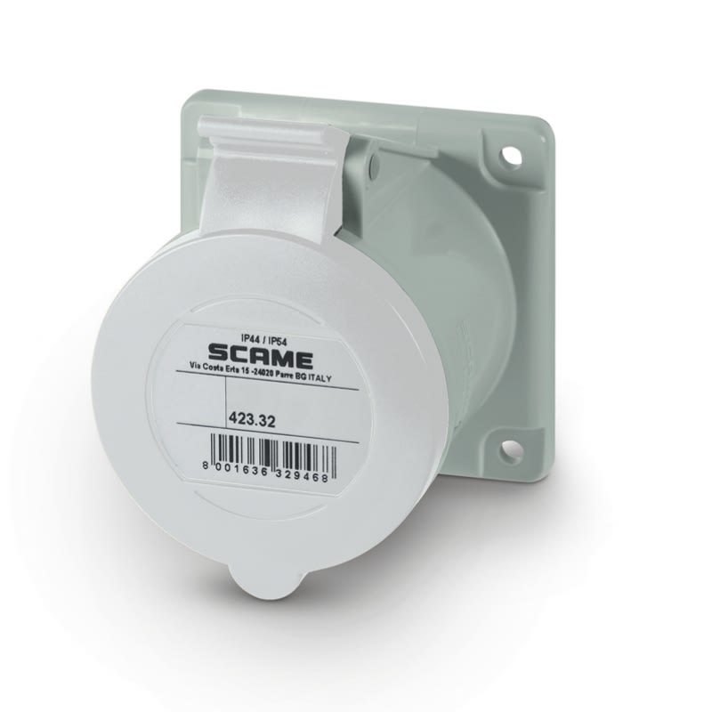 SCAME PARRE SPA - SCA423.32638 PRESA INCASSO 2P+T IP44/IP54 32A 8H