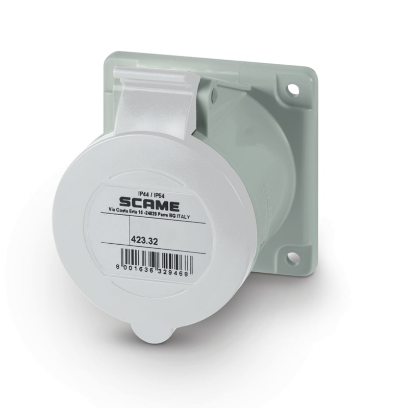 SCAME PARRE SPA - SCA423.32633 PRESA INCASSO 2P+T IP44/IP54 32A 12H