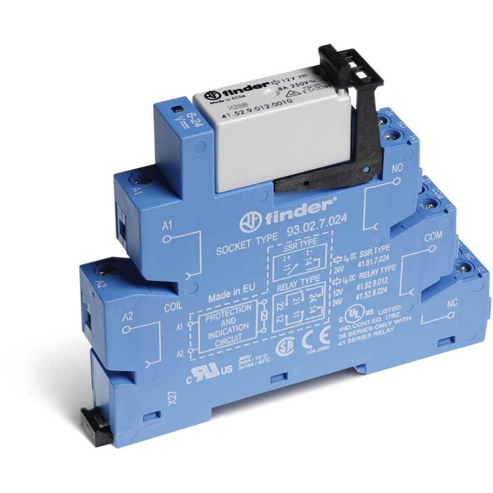 FINDER SPA - FIN385200120060 INTERFACCIA MODULARE EMR 2CO MORS.VITE