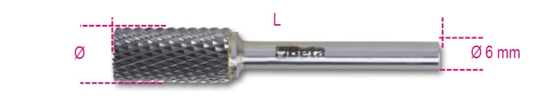 BM SPA - BMM004260552 FRESE LIMARE MD 6 CILINDR. PIANA 16