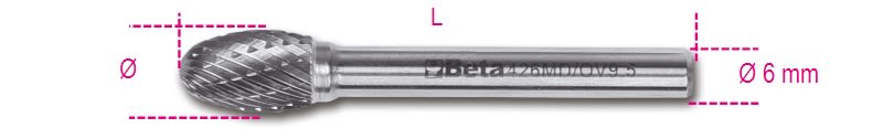 BM SPA - BMM004260541 FRESE LIMARE MD  6 OVALE 9,5
