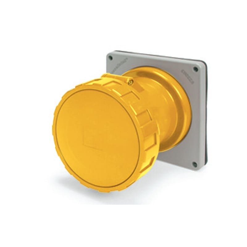 SCAME PARRE SPA - SCASCM360R4W PRESA FISSA 60A 2P 3W 4H IP67 125V