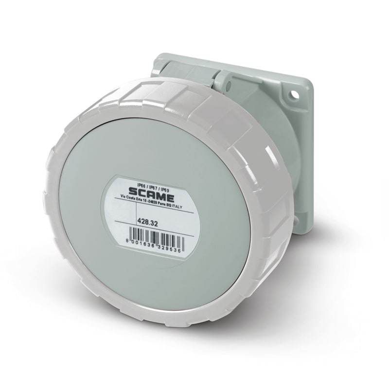 SCAME PARRE SPA - SCA428.32663 PRESA INC.DIR.3P+T 32A IP67 12H