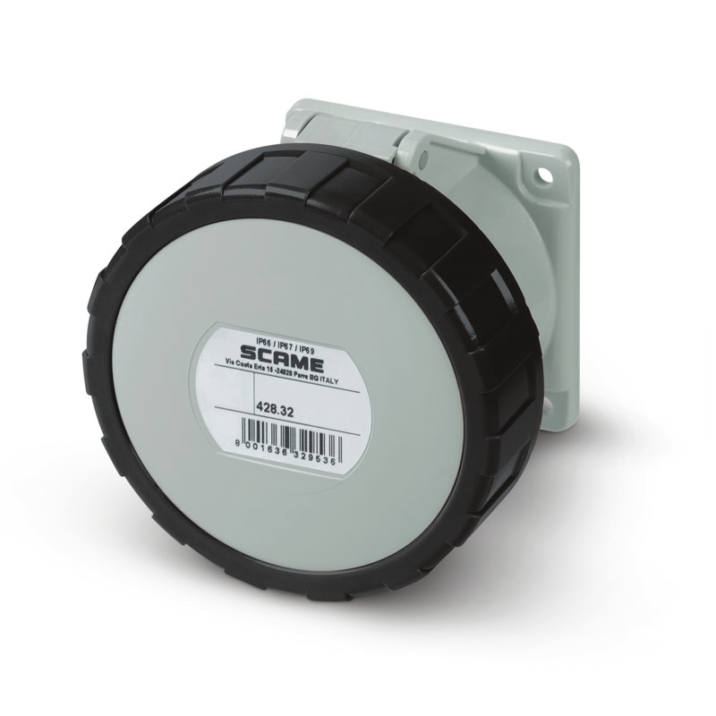 SCAME PARRE SPA - SCA428.32677 PRESA DA INCASSO IP66/IP67 3P+N+T 32A 5h