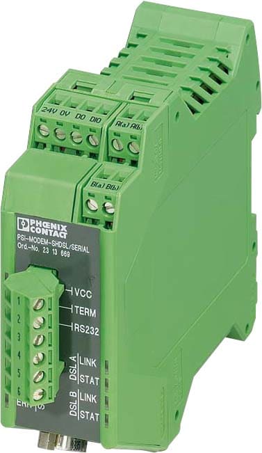 PHOENIX CONTACT - PHC2313669 PSI-MODEM-SHDSL/SERIAL MODEM INDUSTR.