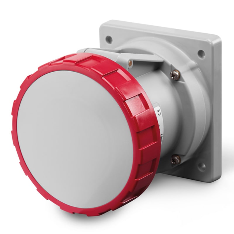 SCAME PARRE SPA - SCA428.6366 PRESA INCASSO DIR. 3P+T 6H 63A IP67