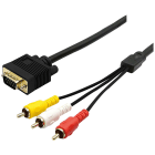 ELCART DISTRIBUTION - ERT421115200 CAVO VGA 15P M/3 RCA M 1,5MT