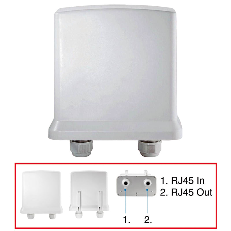 ELCART DISTRIBUTION - ERT429268000 RIPETITORE POE DA ESTERNO