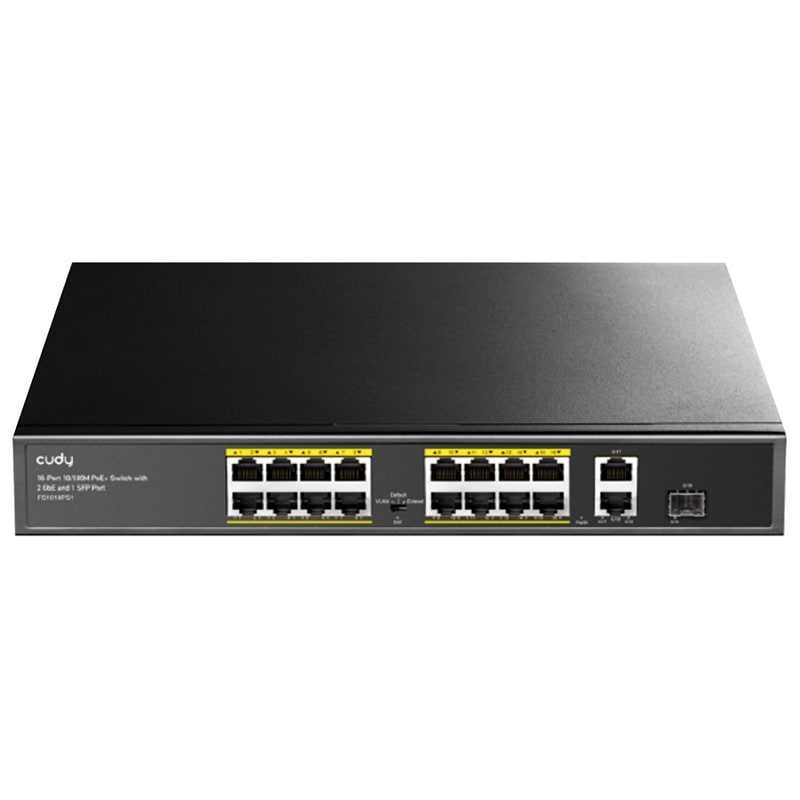 ELCART DISTRIBUTION - ERT429867300 SWITCH POE 16P10/100M +1P GIGA+1S