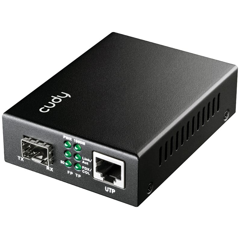 ELCART DISTRIBUTION - ERT429883300 MEDIA CONVERTER GIGA SM 20KM POE