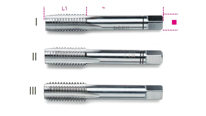 BM SPA - BMM004310008 MASCHI PASSO GROSSO HSS 8 SERIE 3PZ