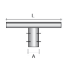 SEM - SEM4322 TRAVERSA LUNG. 150 CM. ZINCATA