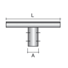 SEM - SEM4320 TRAVERSA LUNG. 50 CM. ZINCATA