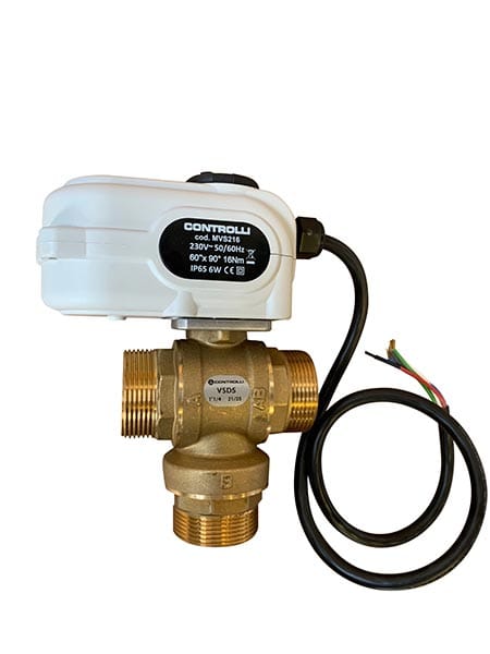 INTERGAS - IGS43300115 VALVOLA DEVIATRICE A 3 VIE 1.1/4 PER XA