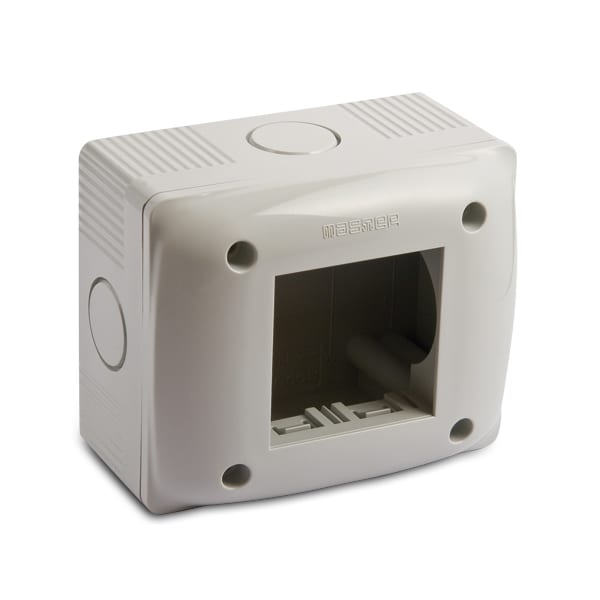 MASTER SRL - MST43302 SUB CONTENIT.PARETE IP40 2 MODULI