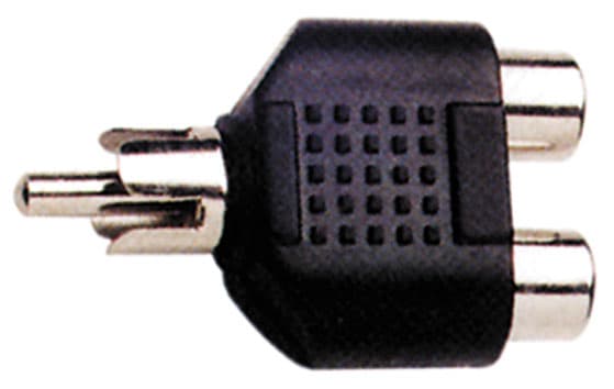 MELCHIONI SPA - MEM433330024 ADATTATORE SPINA RCA - 2 PRESE RCA CT125