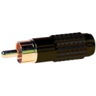 MELCHIONI SPA - MEM433330602 SPINA RCA VOLANTE HI-FI NERA FR054O/ MM/