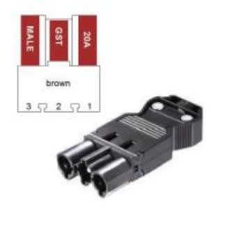 WIELAND ELECTRIC SRL - WIE92.932.3853.0 MALE P&STRAIN-RELGST18I3S S1  ZR1   BR05