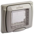 MASTER SRL - MST43502 SUB PLACCA PROTET.IP55 2P.GRIGIO