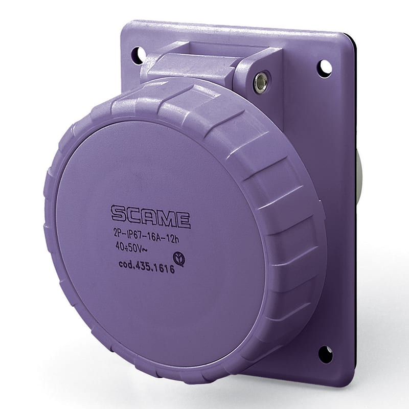 SCAME PARRE SPA - SCA435.3215 PRESA INC.<50V 2P 32A 24V IP67
